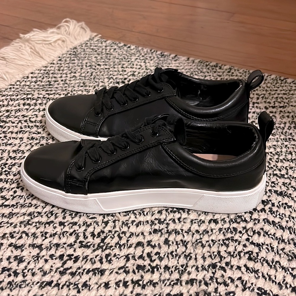 Matt & Nat Black and White Sneakers